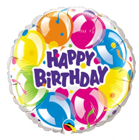 Happy Birthday Mylar Balloons